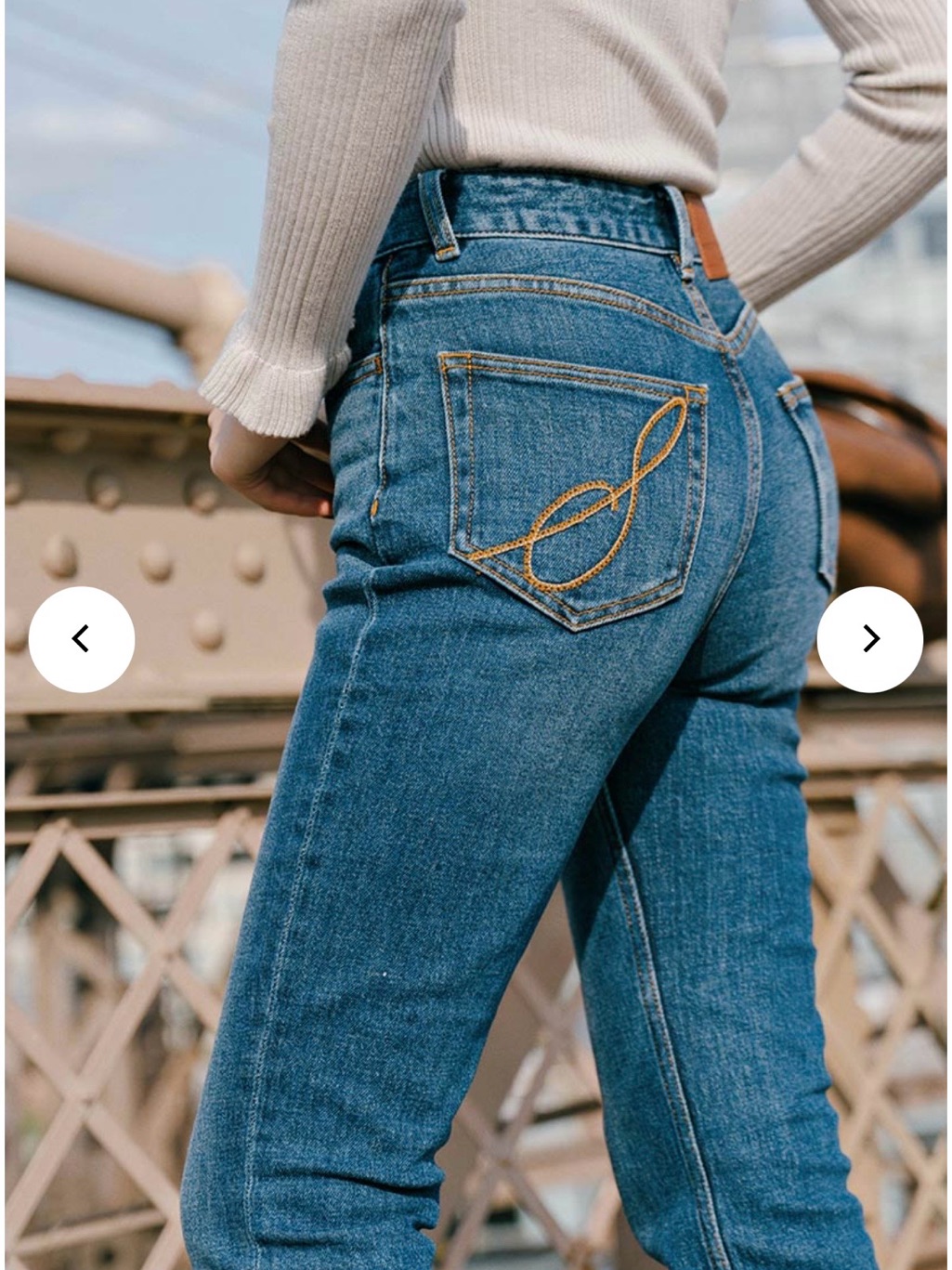 Petite Studio Nyc X Suggyl Libbey Blue Crop Flare Jeans — image 3 of 8